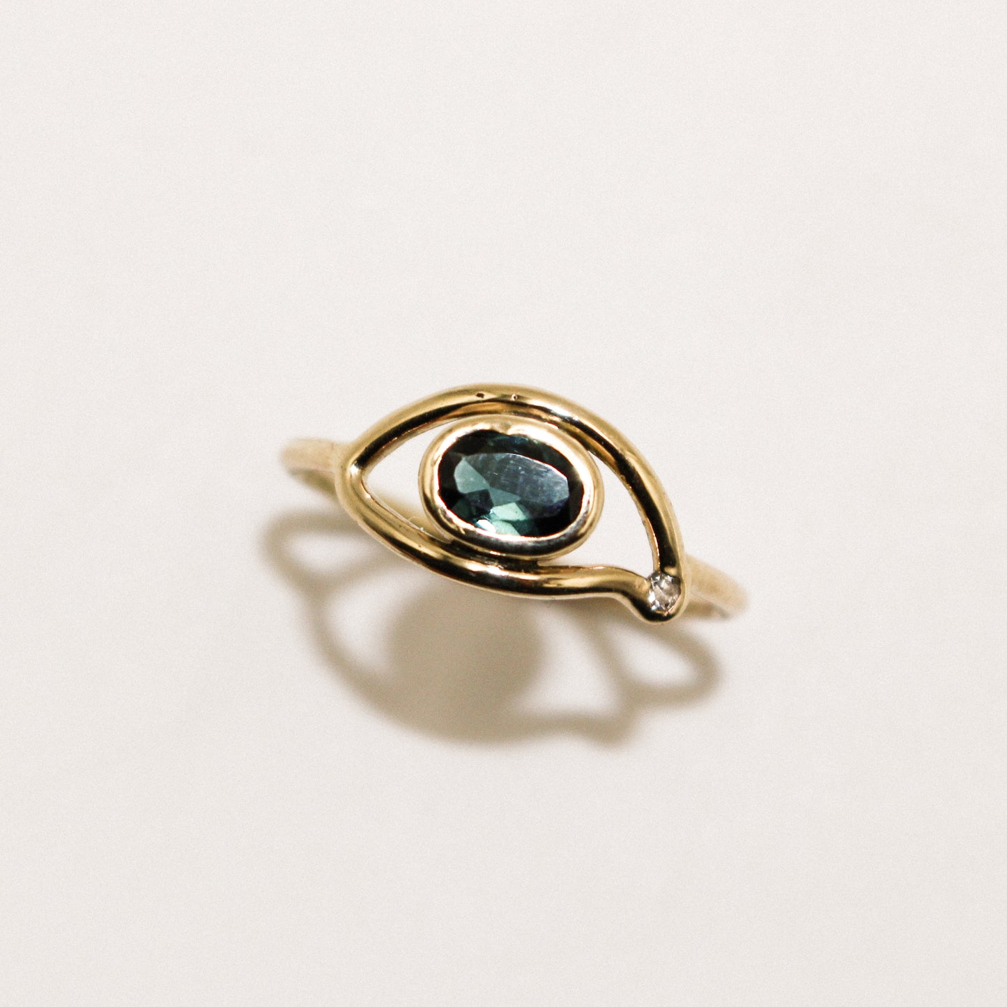 BLUE EYE RING
